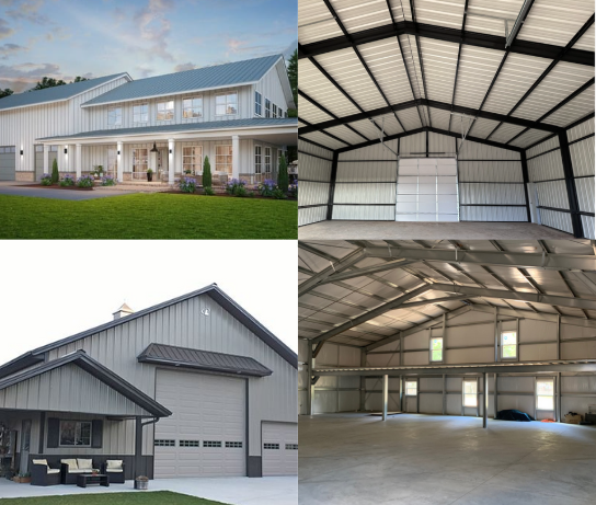 Exterior Building Barndominium -Shop